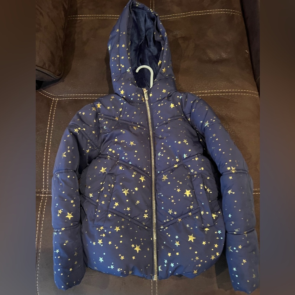 Rokka and Rolla Girls Navy Winter Coat Size Small